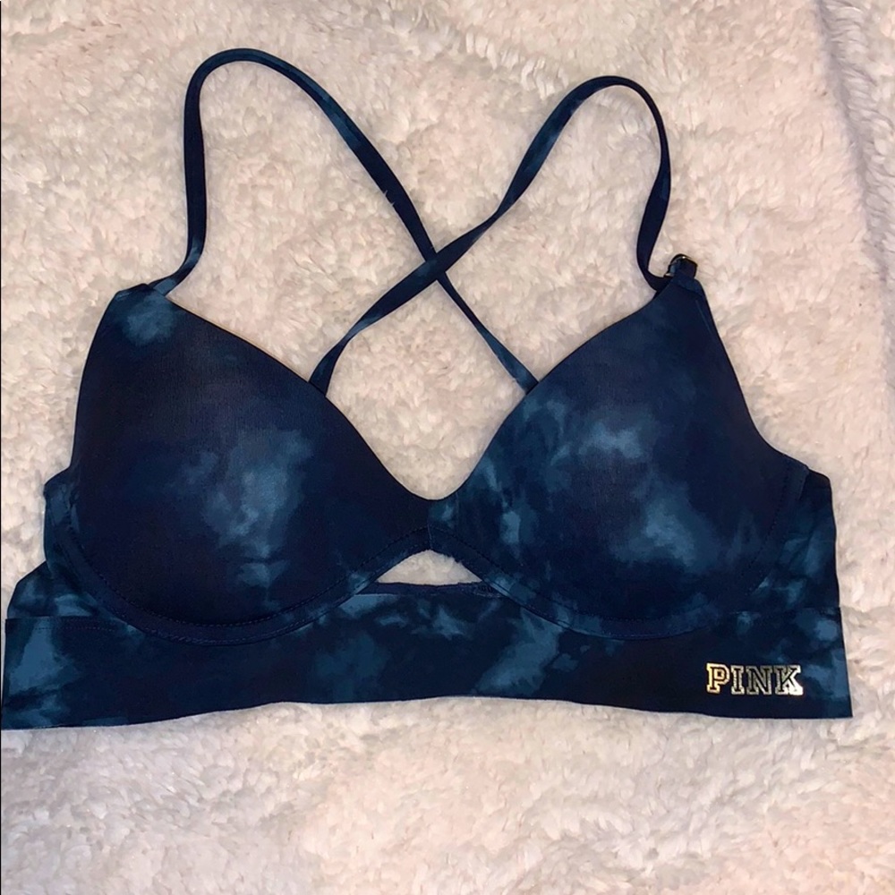NEVER WORN PINK padded bra